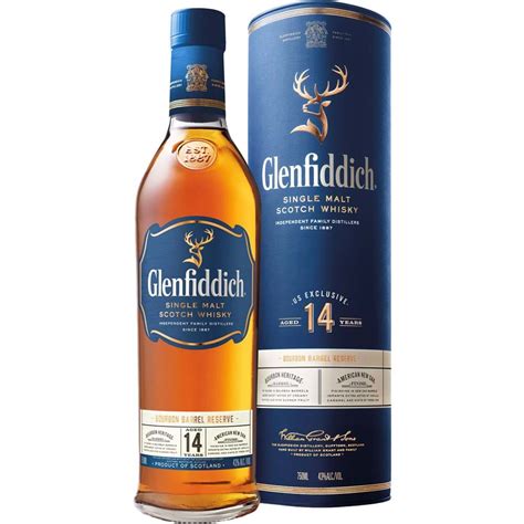 Whisky Review: Glenfiddich 14 Year Bourbon Barrel Reserve.